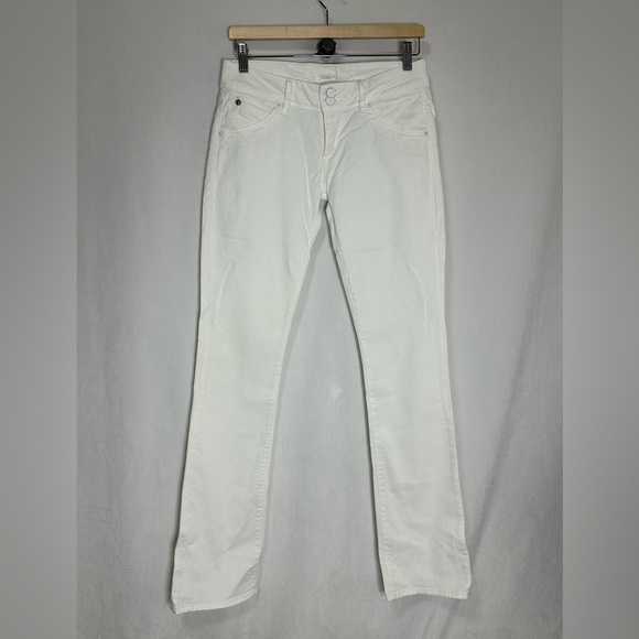 Hudson Denim white jean bootcamp low rise - 27 - Picture 1 of 6